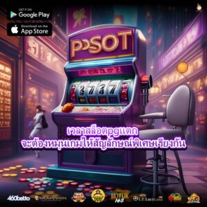 เวลาสล็อตpgแตก จะต้องหมุนเกมให้สัญลักษณ์พิเศษเรียงกัน